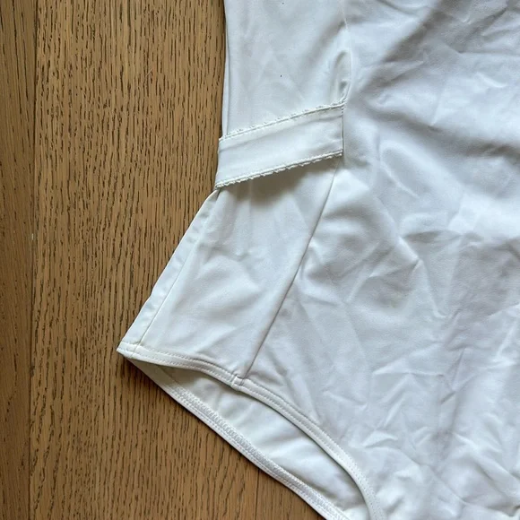 Vintage White Chloé One Piece Bathing Suit - Picture 2 of 7